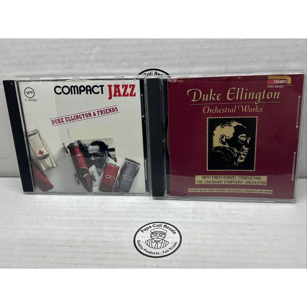Duke Ellington Bundle - 2 Albums - CD - Ochestral Works / Compact Jazz